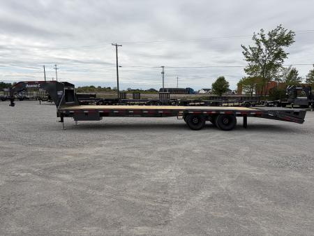 New 2026 Diamond C Trailers FMAX210L32X102MR (27' + 5' X 102") 25K Max Ramp Flatbed Trailer