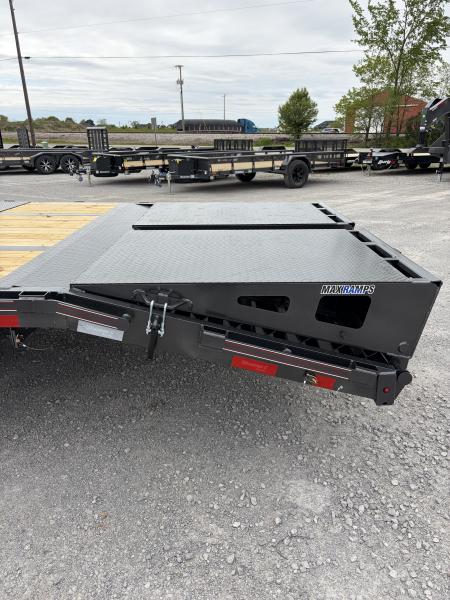 New 2026 Diamond C Trailers FMAX210L32X102MR (27' + 5' X 102") 25K Max Ramp Flatbed Trailer