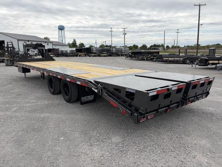 New 2026 Diamond C Trailers FMAX210L32X102MR (27' + 5' X 102") 25K Max Ramp Flatbed Trailer
