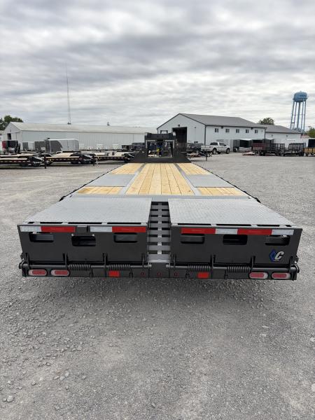 New 2026 Diamond C Trailers FMAX210L32X102MR (27' + 5' X 102") 25K Max Ramp Flatbed Trailer