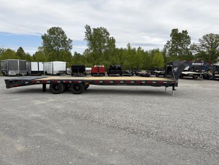 New 2026 Diamond C Trailers FMAX210L32X102MR (27' + 5' X 102") 25K Max Ramp Flatbed Trailer
