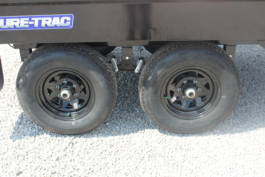 New 2026 Sure-Trac 6' x 10' Deckover Dump Trailer - 9900# GVW
