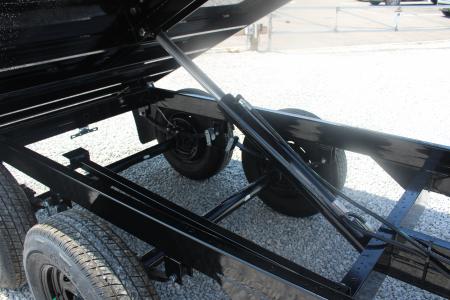 New 2026 Sure-Trac 6' x 10' Deckover Dump Trailer - 9900# GVW