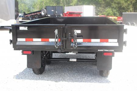 New 2026 Sure-Trac 6' x 10' Deckover Dump Trailer - 9900# GVW