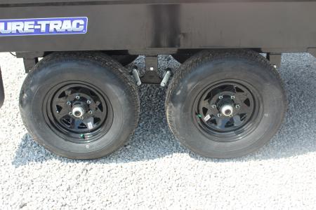 New 2026 Sure-Trac 6' x 10' Deckover Dump Trailer - 9900# GVW