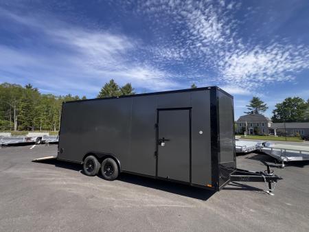 New 2026 Spartan 8.5x20+2ft V-nose/ 7'6  interior height / Ext. Tongue/ Polycore Exterior/Blackout - 9990GVW