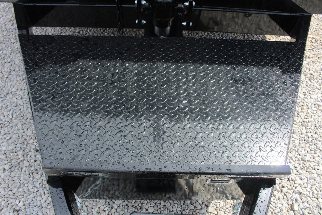 New 2026 Sure-Trac 7' x 16' HD Low Profile Telescopic Lift Hydraulic Dump Trailer - 14000# GVW