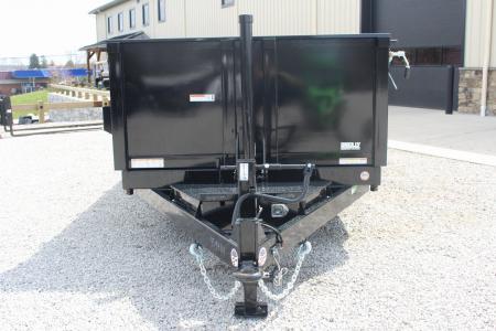 New 2026 Sure-Trac 7' x 16' HD Low Profile Telescopic Lift Hydraulic Dump Trailer - 14000# GVW