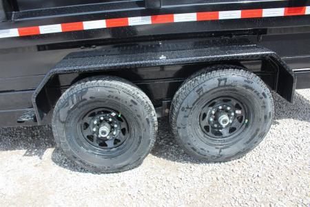 New 2026 Sure-Trac 7' x 16' HD Low Profile Telescopic Lift Hydraulic Dump Trailer - 14000# GVW