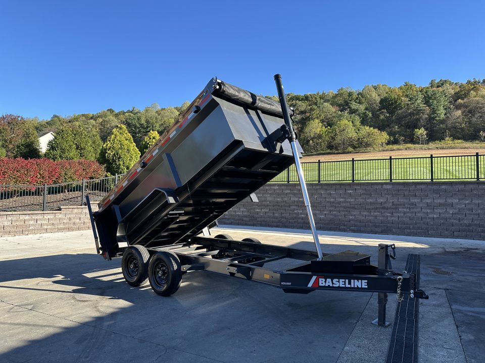 New Baseline 16' Low-Profile Telescopic Lift 36" High Side Dump (HDU)