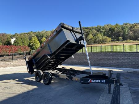 New Baseline 16' Low-Profile Telescopic Lift 36  High Side Dump (HDU)