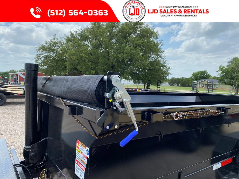 New 2026 Texas Pride Trailers Dump Trailer - 16 x 2 - 14K GVWR Dump Trailer