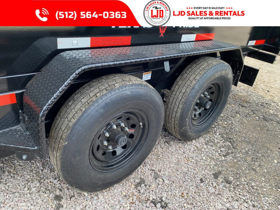 New 2026 Texas Pride Trailers Dump Trailer - 16 x 2 - 14K GVWR Dump Trailer