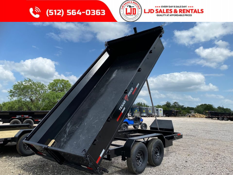 New 2026 Texas Pride Trailers Dump Trailer - 16 x 2 - 14K GVWR Dump Trailer