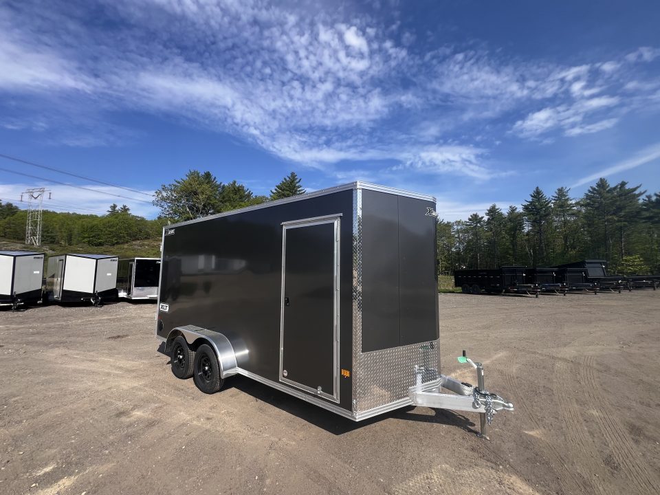 New 2026 High Country 7x16 + 18" V-Nose/ XLT Aluminum trailer /Barn Door/ 7'interior -7000GVW