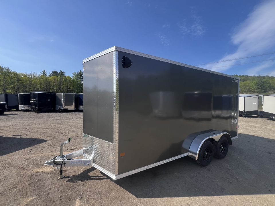 New 2026 High Country 7x16 + 18" V-Nose/ XLT Aluminum trailer /Barn Door/ 7'interior -7000GVW