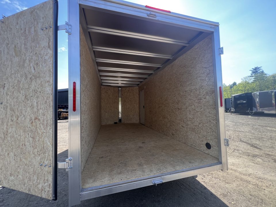 New 2026 High Country 7x16 + 18" V-Nose/ XLT Aluminum trailer /Barn Door/ 7'interior -7000GVW