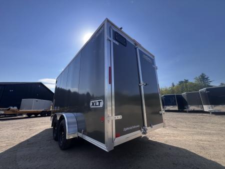 New 2026 High Country 7x16 + 18" V-Nose/ XLT Aluminum trailer /Barn Door/ 7'interior -7000GVW
