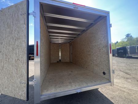New 2026 High Country 7x16 + 18" V-Nose/ XLT Aluminum trailer /Barn Door/ 7'interior -7000GVW