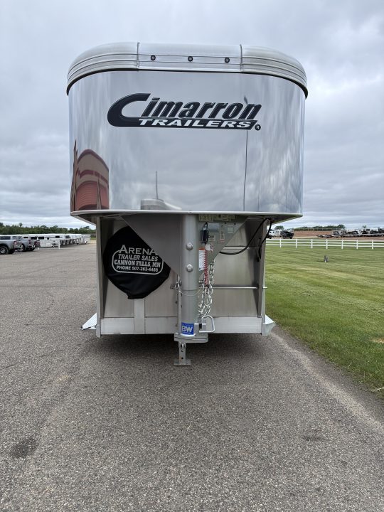 New 2027 Cimarron Trailers 3 Horse Gooseneck Horse Trailer