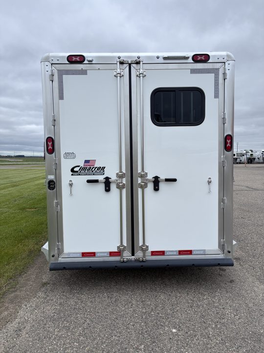 New 2027 Cimarron Trailers 3 Horse Gooseneck Horse Trailer