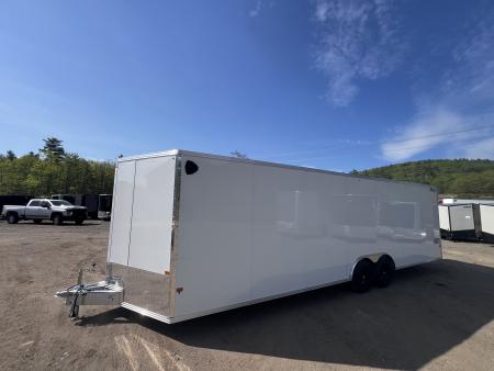 New 2026 High Country 8.5X28 +3ft V nose/ All Aluminum/ 7' Interior Height / .080 Polycore Exterior - 9990 GVW