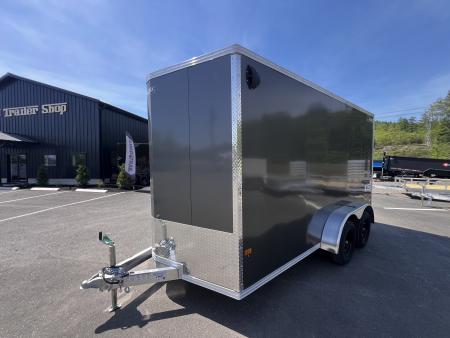 New 2026 High Country 7x14 + 18" V-Nose/ Aluminum trailer / 7'interior -7000GVW