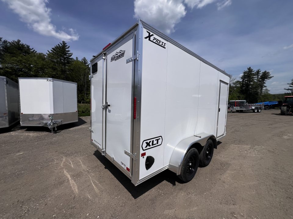 New 2026 High Country 7x14 + 18" V-Nose/ Aluminum trailer /Barn Door/ 7'interior -7000GVW