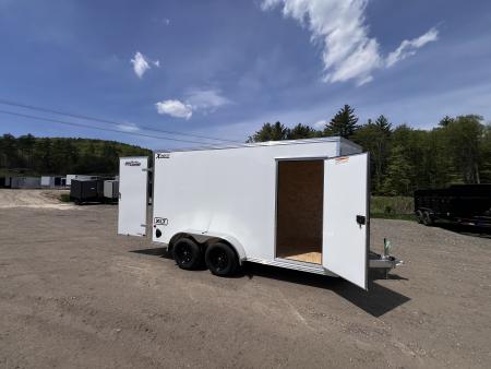 New 2026 High Country 7x14 + 18  V-Nose/ Aluminum trailer /Barn Door/ 7'interior -7000GVW