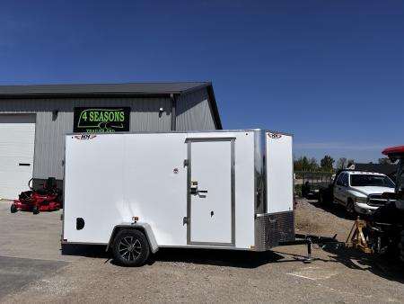 New 2026 H&H Trailers 6X12 6'6  INTERIOR RAMP DOOR Cargo / Enclosed Trailer