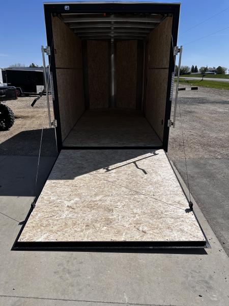 New 2026 H&H Trailers 6X12 6'6" INTERIOR RAMP DOOR Cargo / Enclosed Trailer