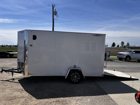 New 2026 H&H Trailers 6X12 6'6" INTERIOR RAMP DOOR Cargo / Enclosed Trailer