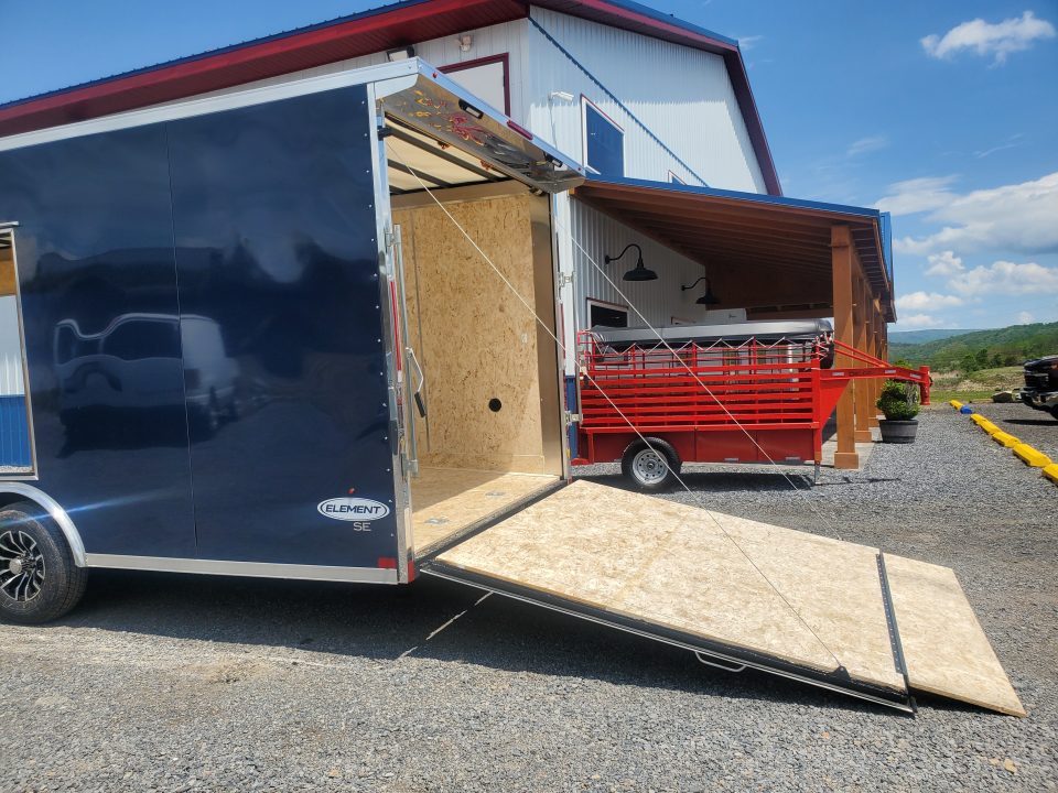 New 2026 Look Trailers Element SE Car Hauler / 9900 GVWR / 8.5'x24'