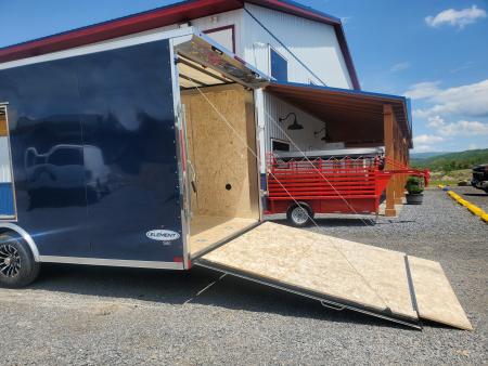 New 2026 Look Trailers Element SE Car Hauler / 9900 GVWR / 8.5'x24'