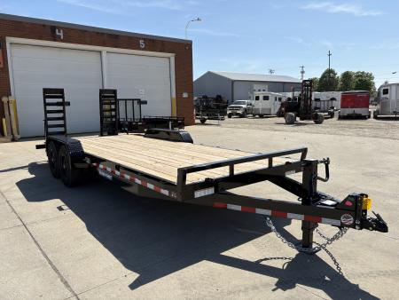 New 2026 Sure-Trac 7 x 20 (18+2) Equipment Trailer 14K Equipment Trailer