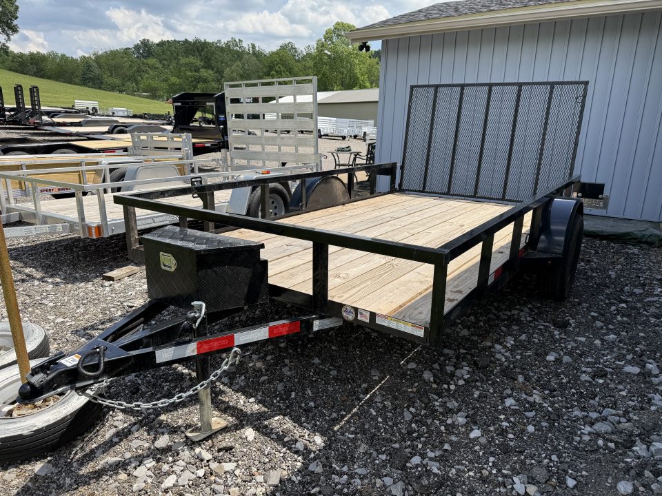 Used 2025 Triple Crown Trailers U6X12S140-D Utility Trailer