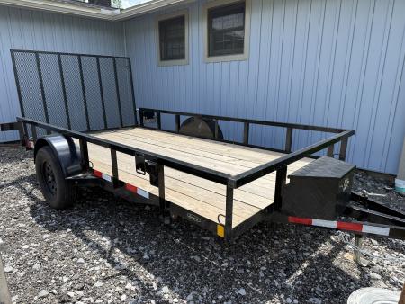 Used 2025 Triple Crown Trailers U6X12S140-D Utility Trailer