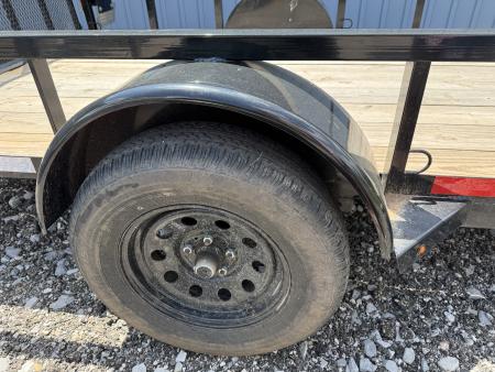 Used 2025 Triple Crown Trailers U6X12S140-D Utility Trailer