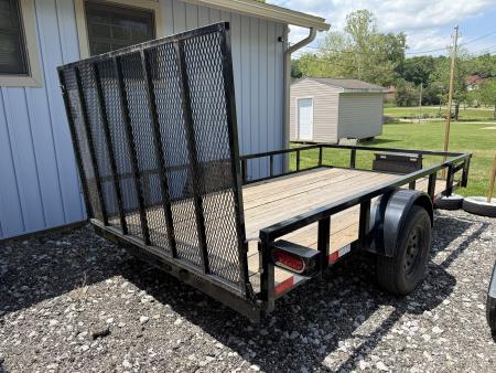 Used 2025 Triple Crown Trailers U6X12S140-D Utility Trailer