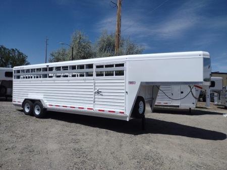 New 2027 Trails West Hotshot 24' Stock Trailer