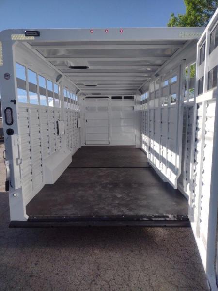 New 2027 Trails West Hotshot 24' Stock Trailer