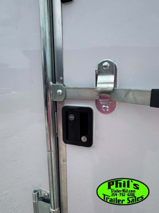 New 2026 6X12 ENCLOSED TRAILER Cargo / Enclosed Trailer REAR WING & SCREWLESS .080 EXTERIOR!