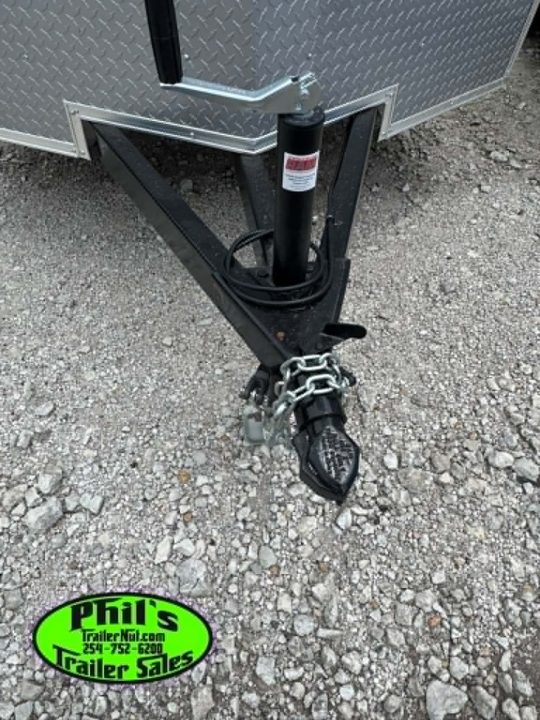 New 2026 6X12 ENCLOSED TRAILER Cargo / Enclosed Trailer REAR WING & SCREWLESS .080 EXTERIOR!