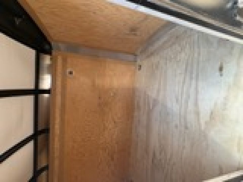 Used 2021 Interstate Cargo 5x8 Single Axle Enclosed Trailer w/Rear Ramp Cargo / Enclosed Trailer