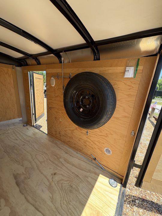 Used 2021 Interstate Cargo 5x8 Single Axle Enclosed Trailer w/Rear Ramp Cargo / Enclosed Trailer