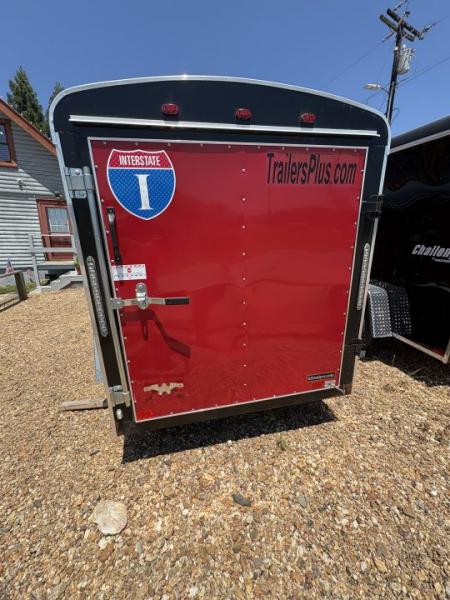 Used 2021 Interstate Cargo 5x8 Single Axle Enclosed Trailer w/Rear Ramp Cargo / Enclosed Trailer