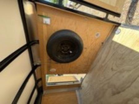 Used 2021 Interstate Cargo 5x8 Single Axle Enclosed Trailer w/Rear Ramp Cargo / Enclosed Trailer