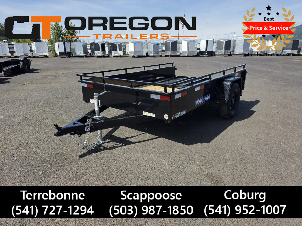 New 2026 Sure-Trac 6x10 High Side Utility Trailer 3K GVWR