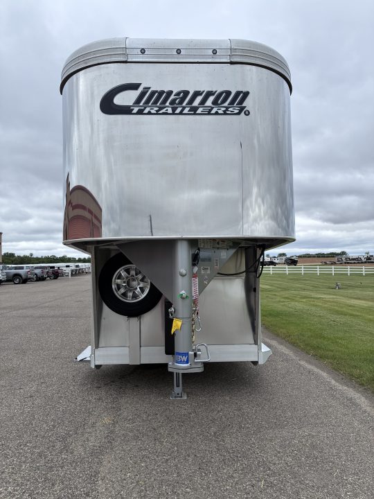 New 2027 Cimarron Trailers 2 + 1 Horse Trailer