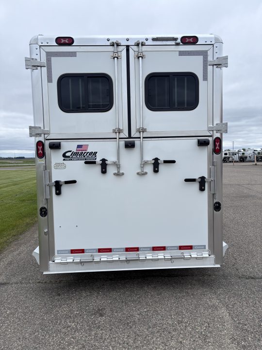 New 2027 Cimarron Trailers 2 + 1 Horse Trailer